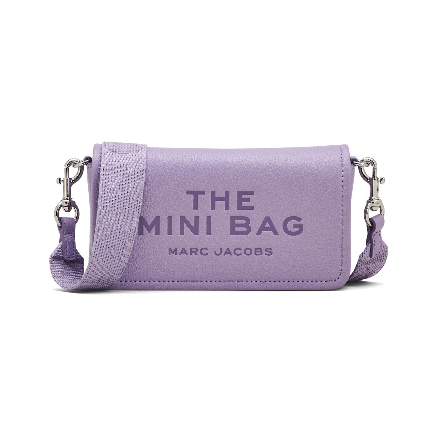 Mini Bolsa Marc Jacobs Leather Crossbody Mini Lilac