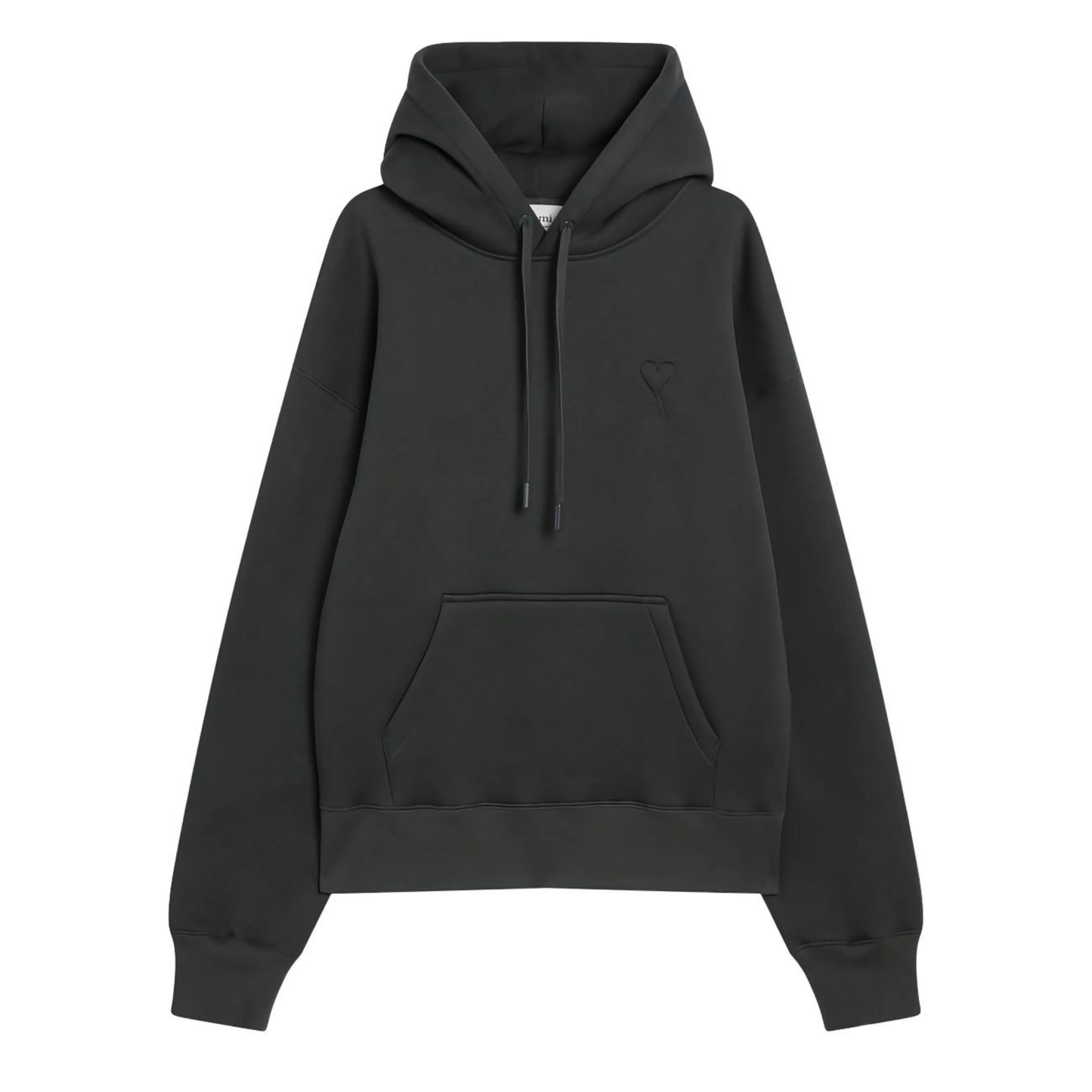 Hoodie AMI Paris Black Charcoal