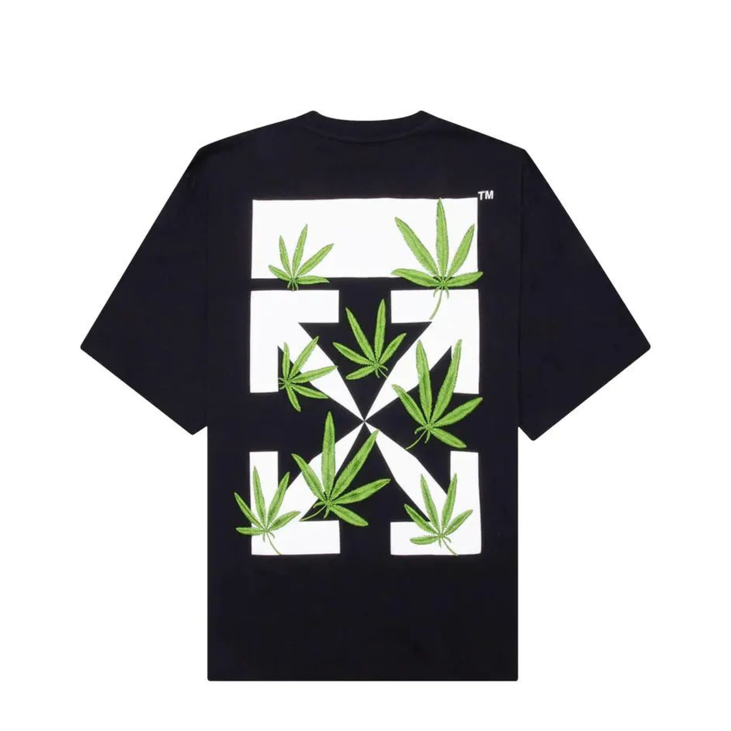 Playera Off White Weed Arrows Over Skate