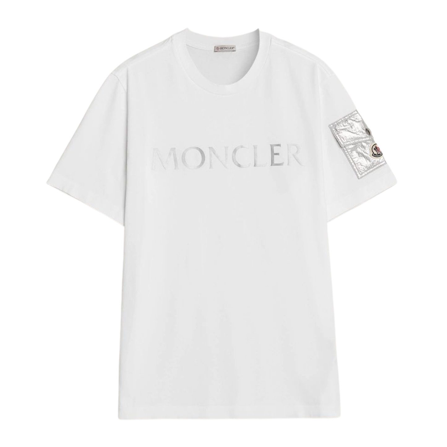 Playera Moncler Silver Pocket