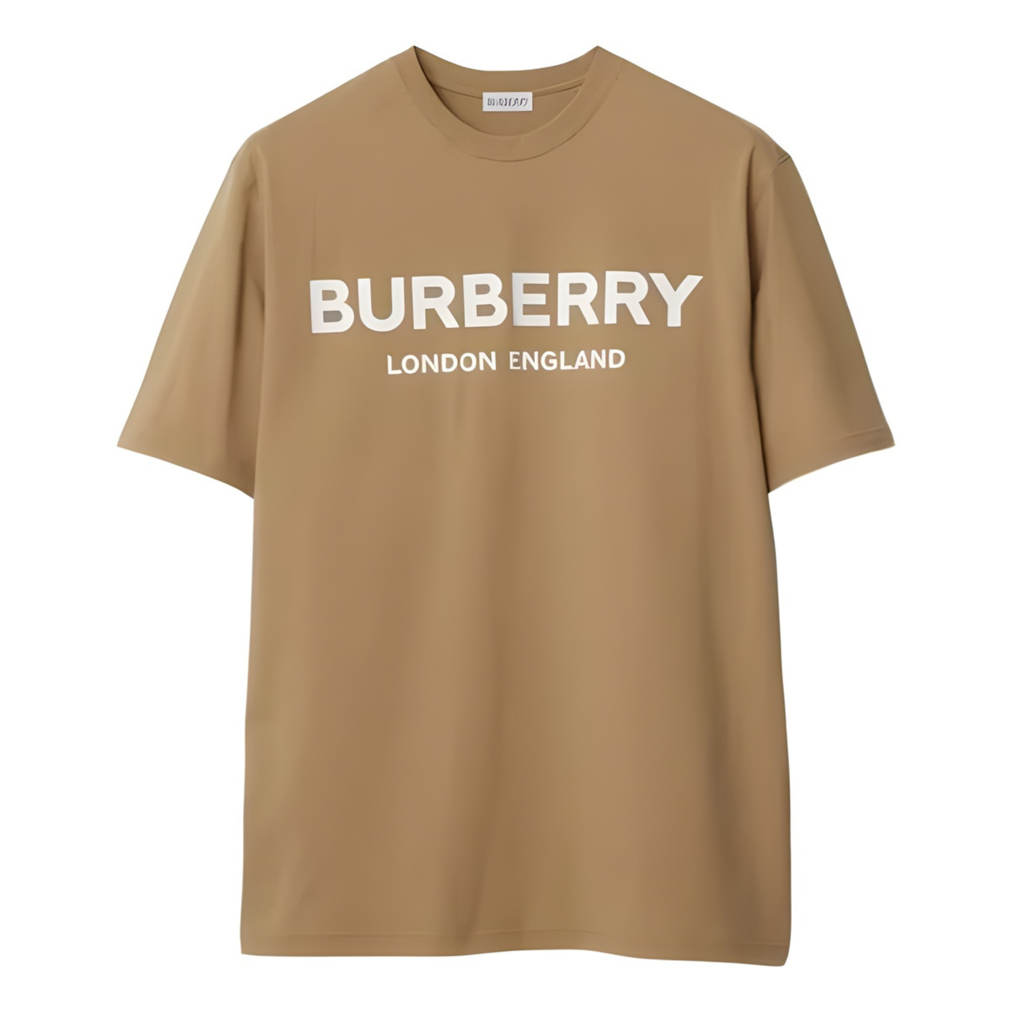 Playera Burberry Beige Logo Vintage
