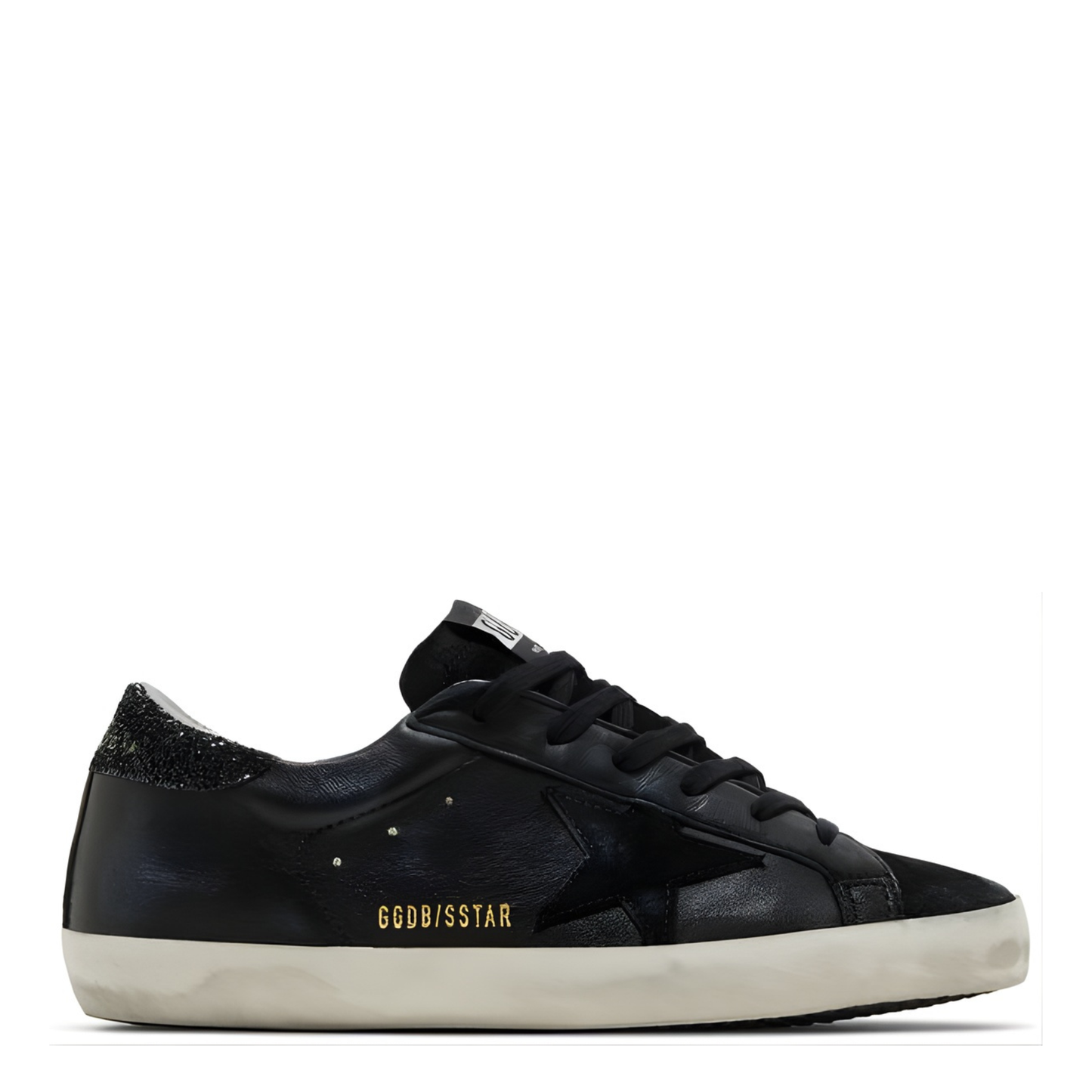 Golden Goose Black Glitter SuperStar