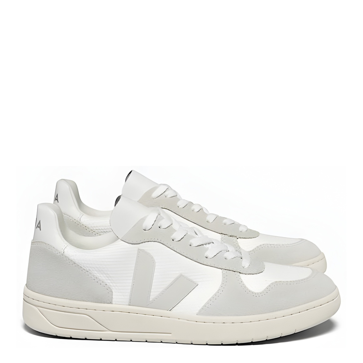 Veja V-10 B-Mesh White Natural Pierre