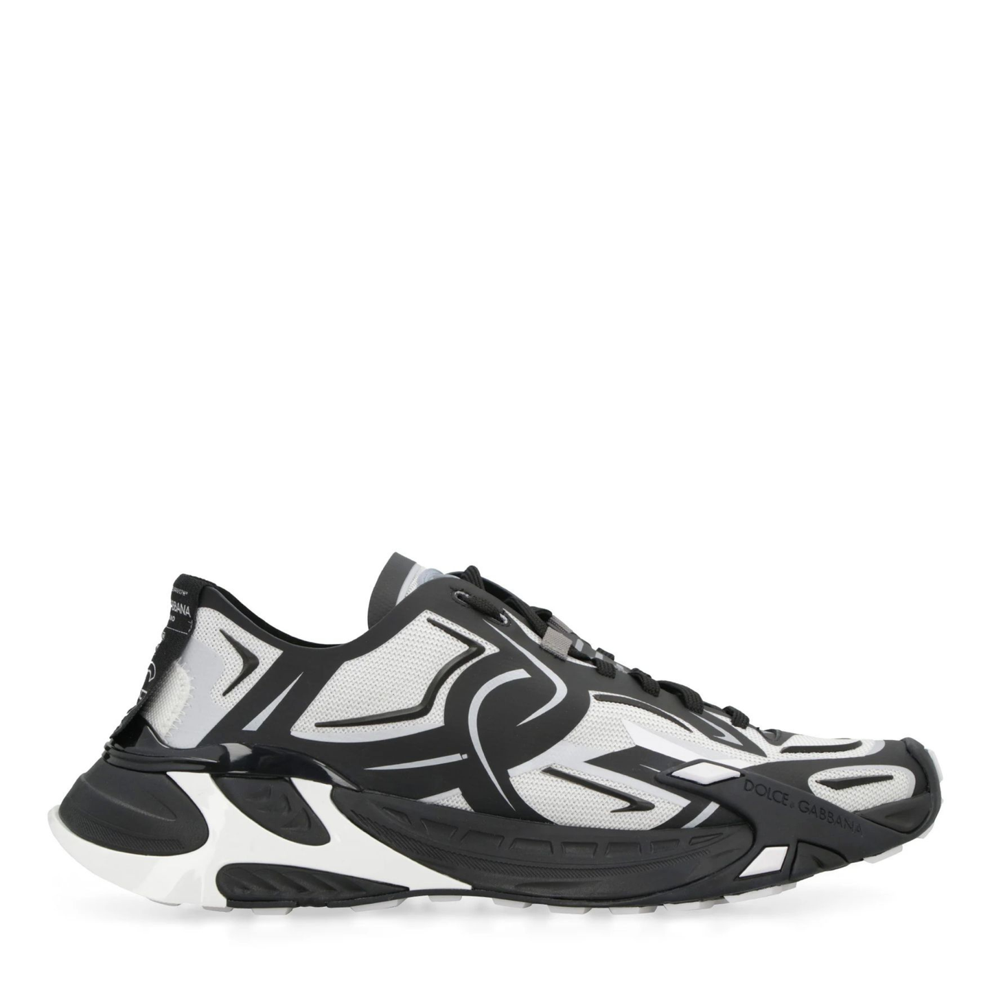 Dolce & Gabbana Fast knit low-top Black/White