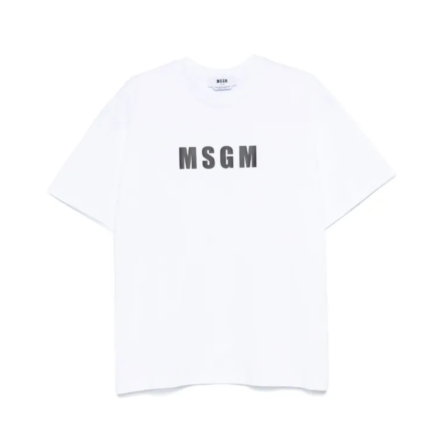 Playera MSGM Logo Black/White