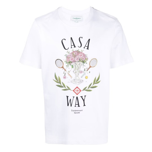 Playera Casablanca Casa Way White