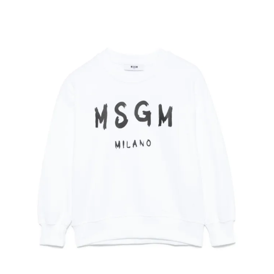 Sudadera MSGM Logo Black/White