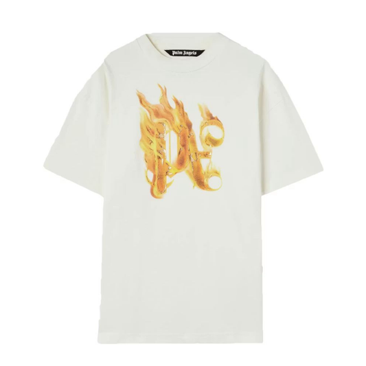 Playera Palm Angels Burning Logo