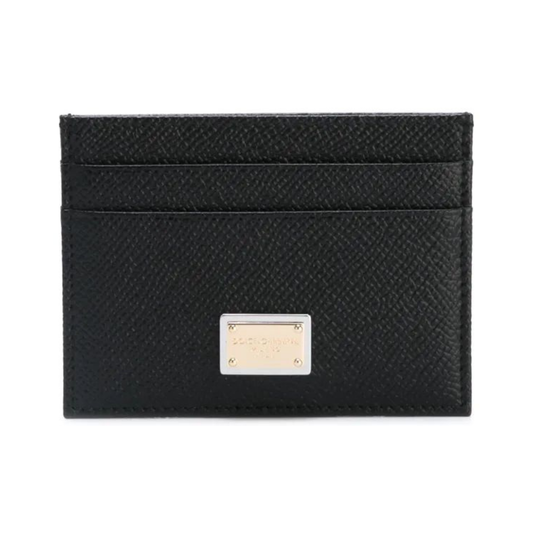 Tarjetero Dolce & Gabbana Leather Plaque