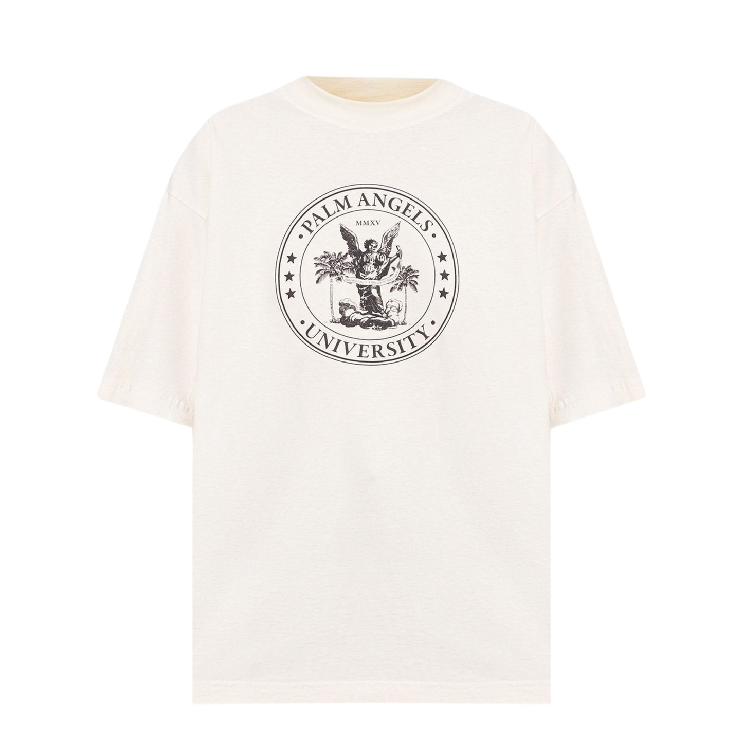 Playera Palm Angels College Beige/Black