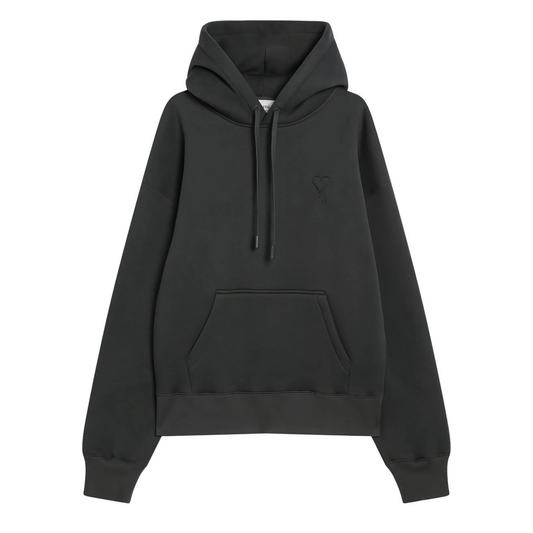 Hoodie AMI Paris Black Charcoal