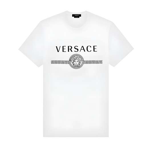 Playera Versace Medusa Black/White