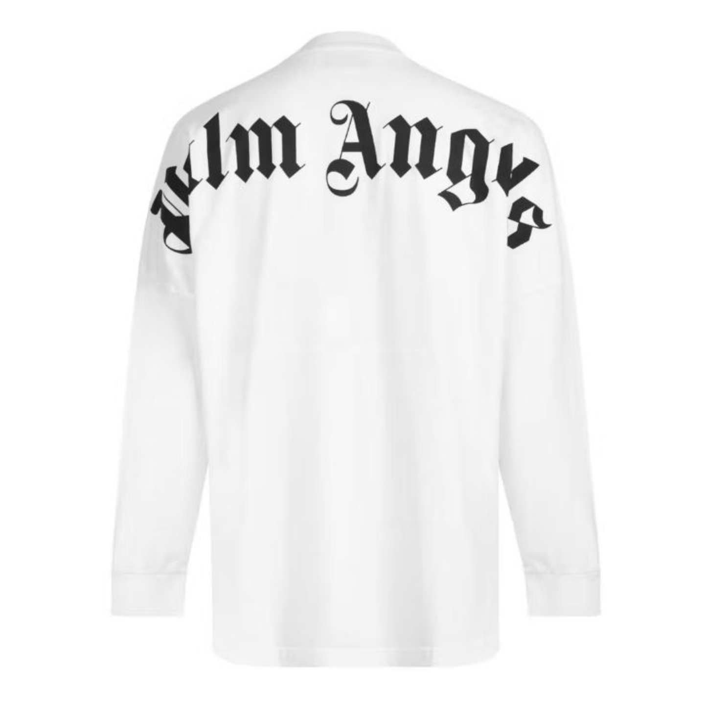 Playera Manga Larga Palms Angel Logo Black/White