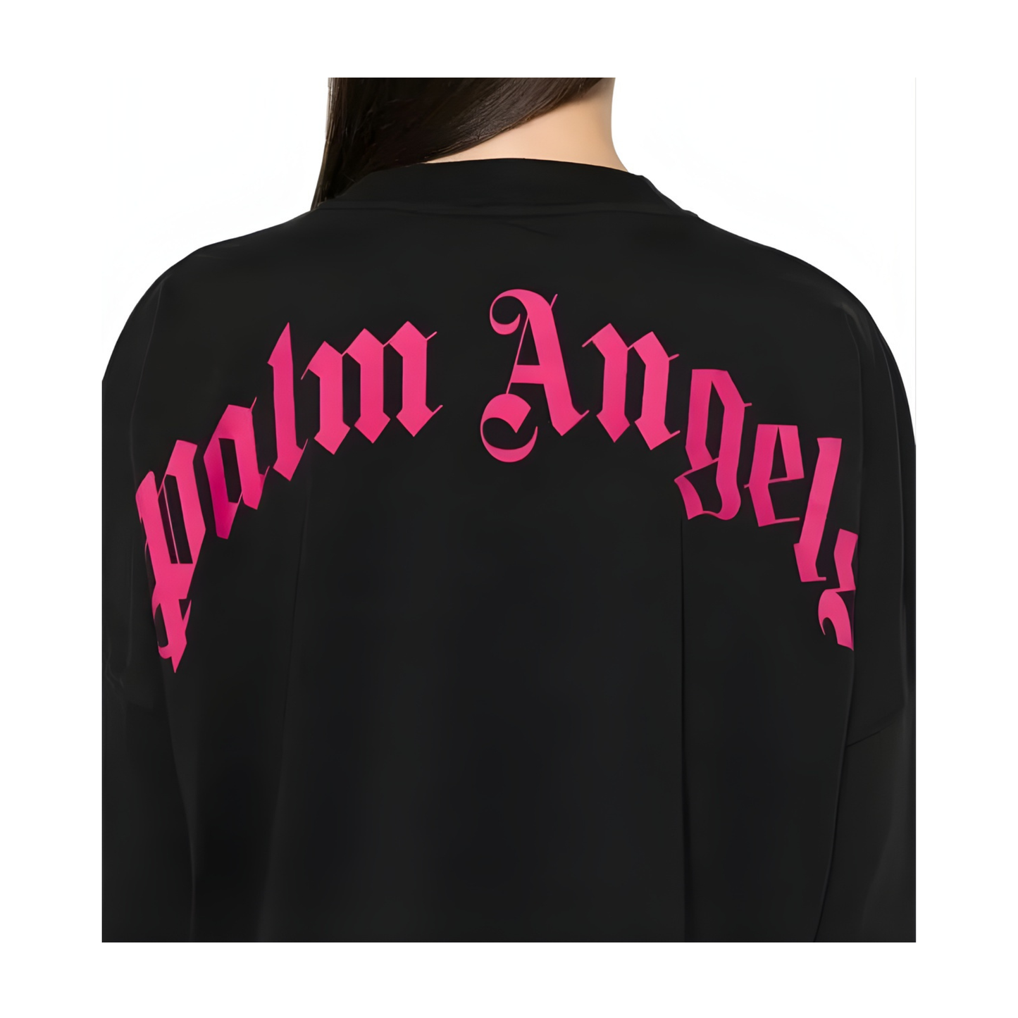 Playera Palm Angels Lovo Over Fuchsia