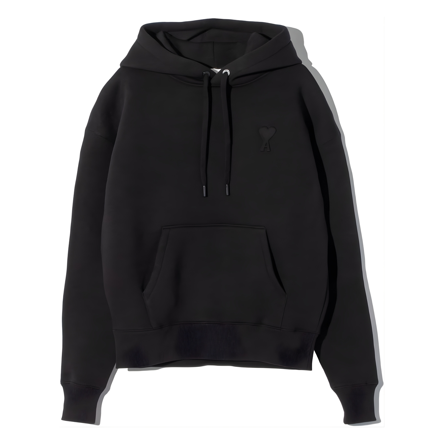 Hoodie Ami Paris Ami De Coeur Black