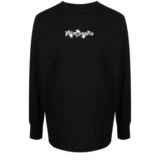 Sueter Palm Angels Shooting Stars Black/White