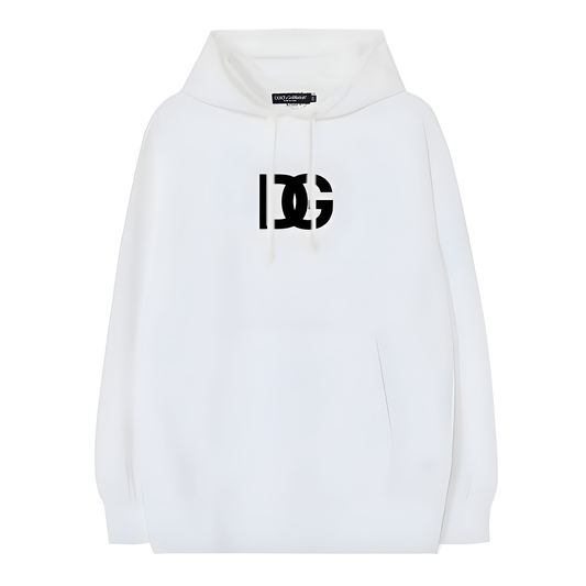 Hoodie Dolce & Gabbana Sweatdhirt White/Black