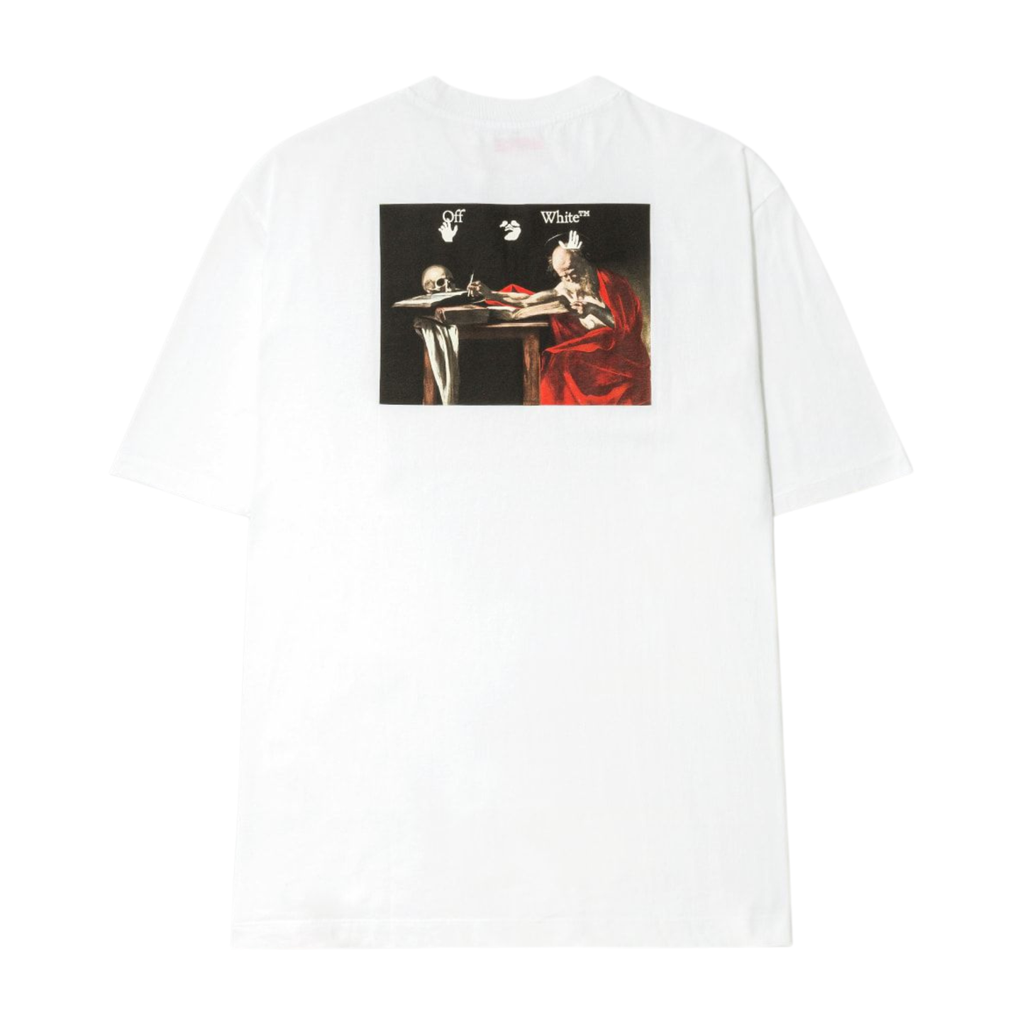 Playera Off White Caravaccio White