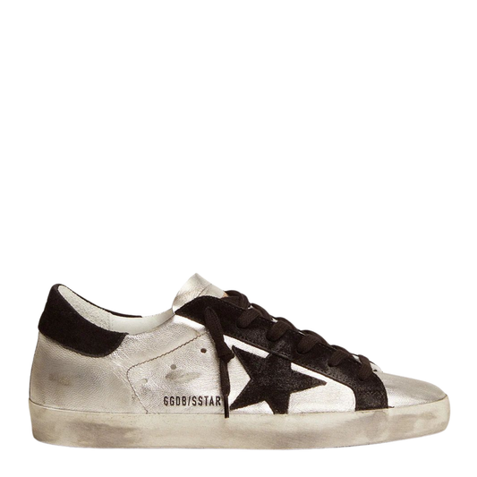 Golden Goose SuperStar Silver Leather