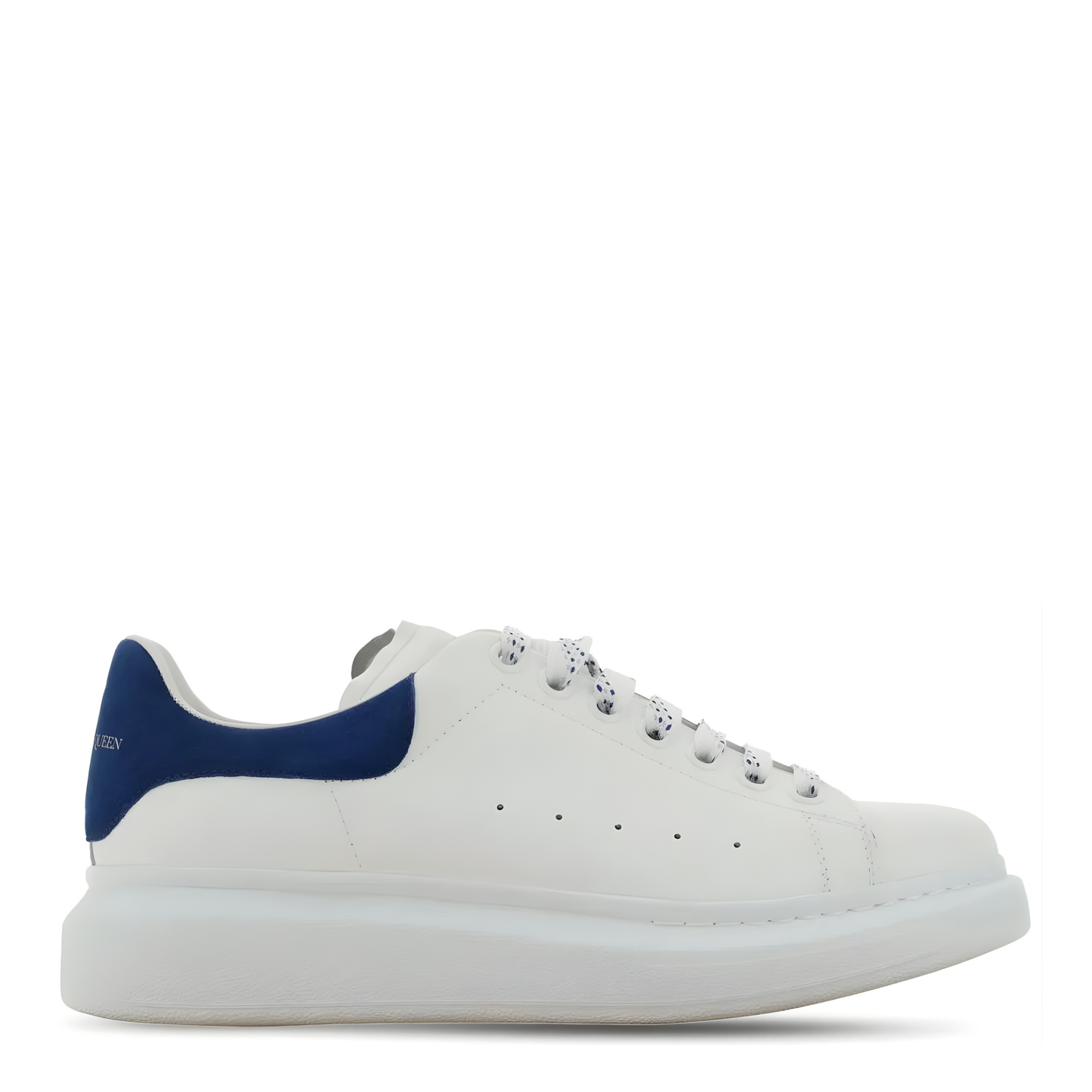 Alexander Mcqueen White/Blue leather