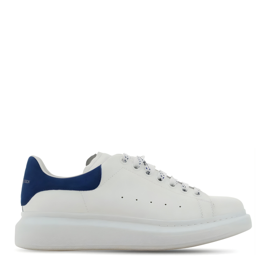 Alexander Mcqueen White/Blue leather
