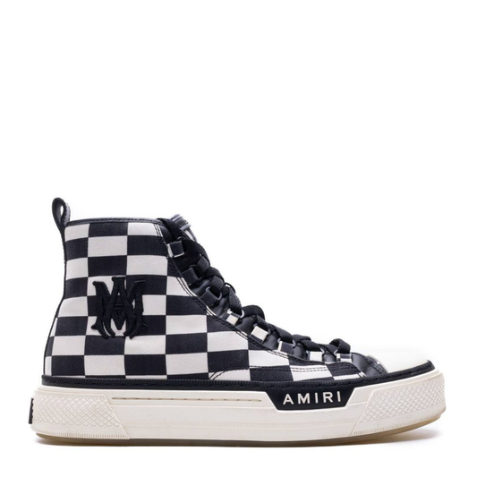 Amiri Court HIgh Top Checked Board