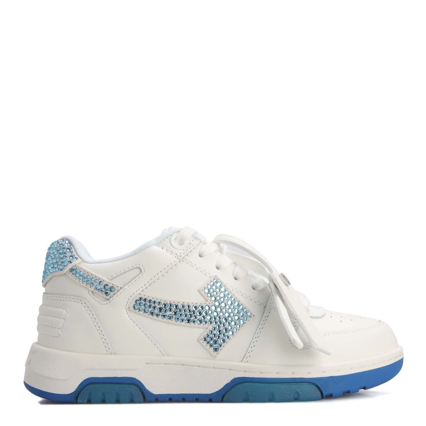 Off White Out Of Office White Light Blue Glitter