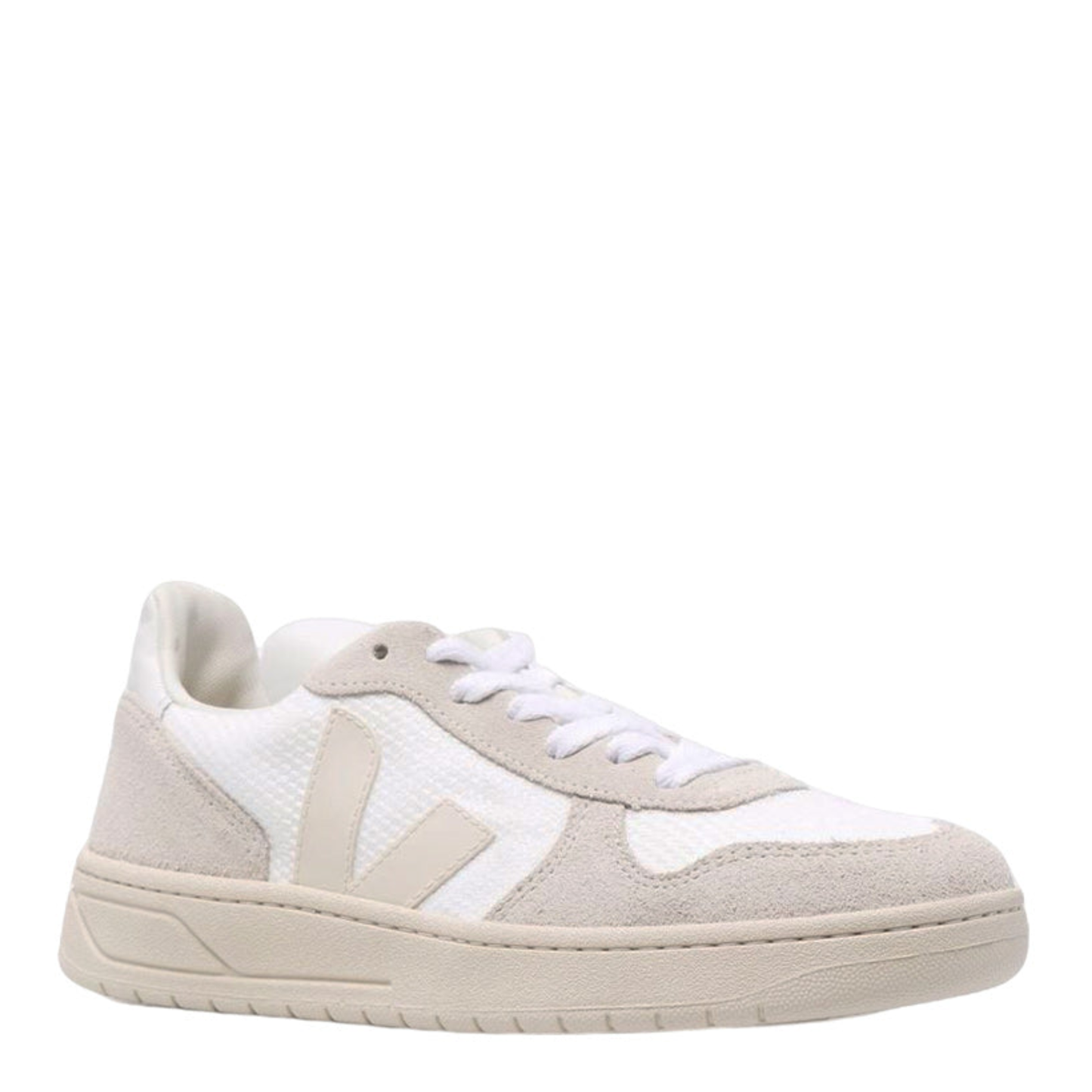 Veja V-10 Low-Top Mesh White/Beige