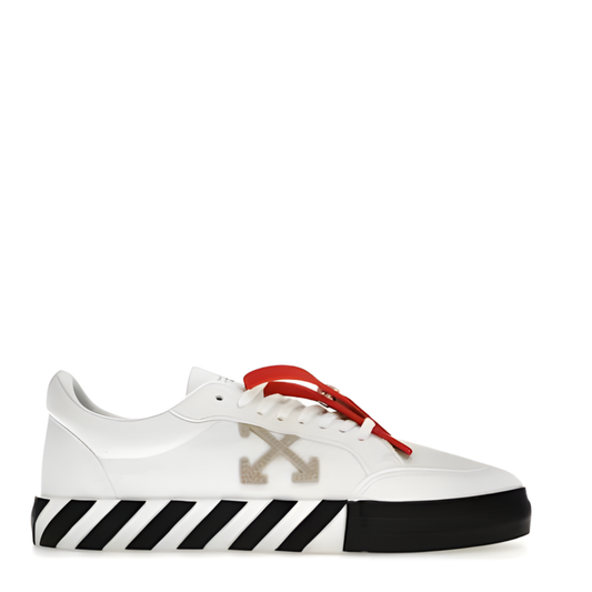 Off White Vulcanized Low Black/White