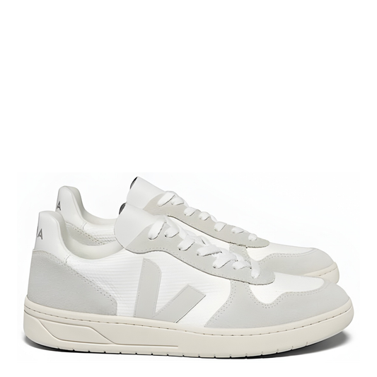 Veja V-10 B-Mesh White Natural Pierre