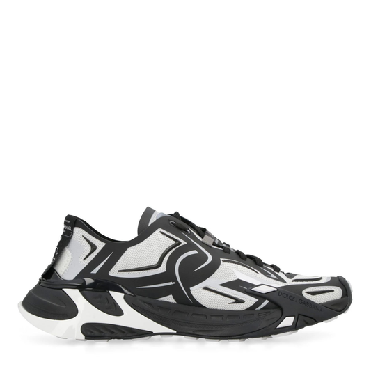 Dolce & Gabbana Fast knit low-top Black/White