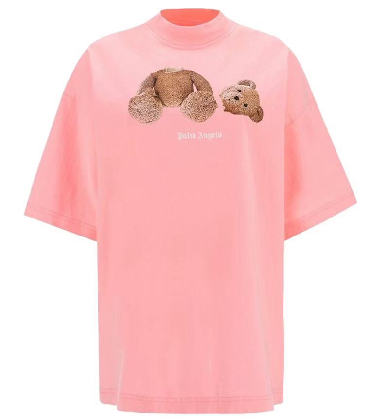 Playera Palm Angels Bear Loose Pink