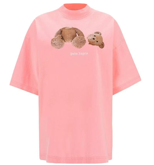 Playera Palm Angels Bear Loose Pink